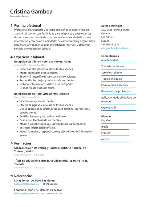 lopesan currículum|Lopesan Ejemplos de CV: Guía y consejos 2024 · CVapp.es.